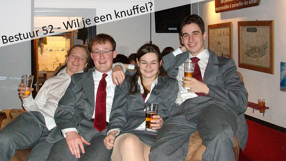 Bestuur 52 - Wil je een knuffel?